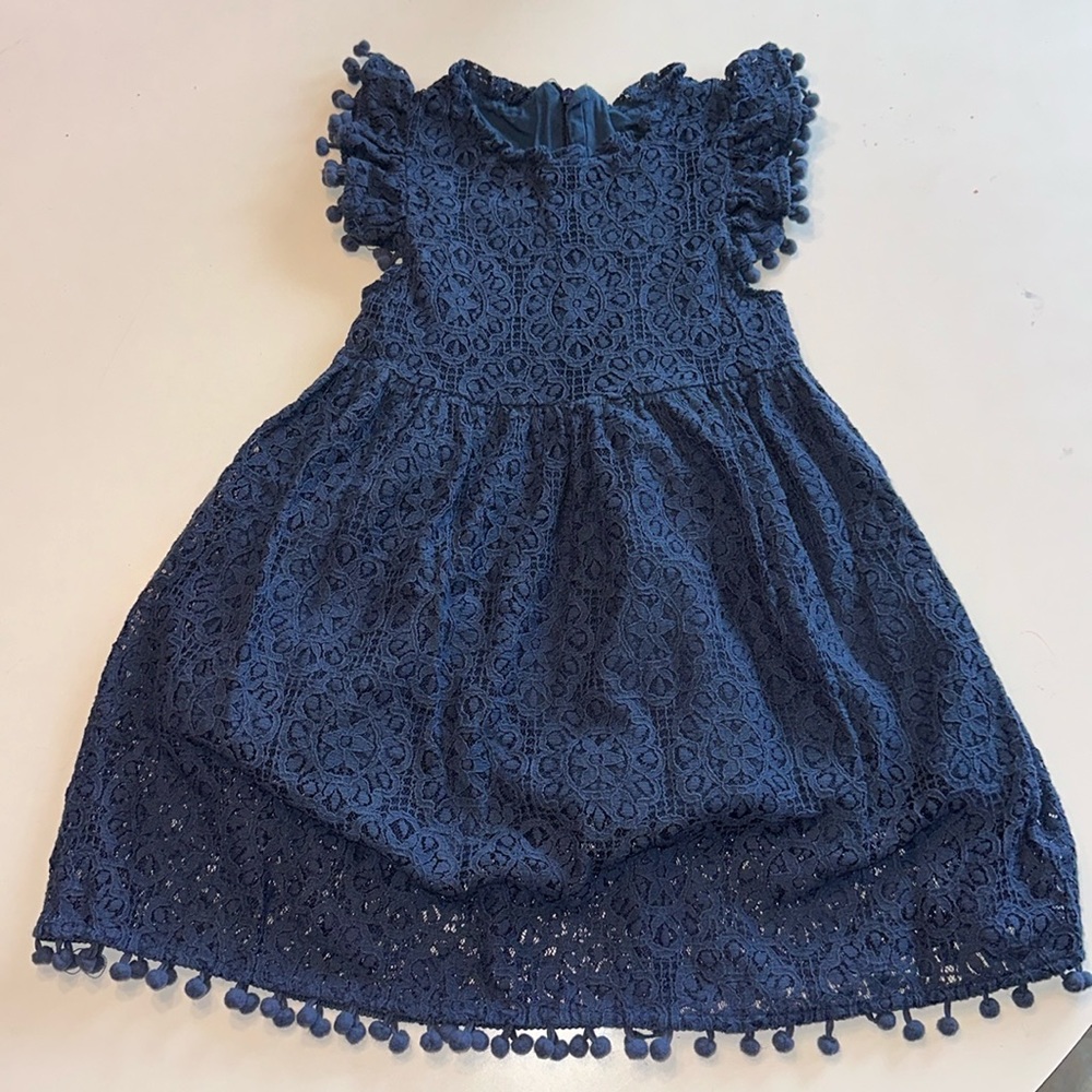 Navy blue dress